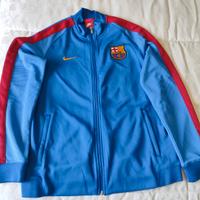 Felpa con Zip FC Barcelona uomo