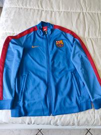 Felpa con Zip FC Barcelona uomo