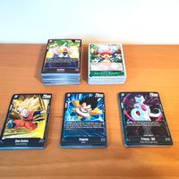 155 Carte Dragon Ball One Piece 