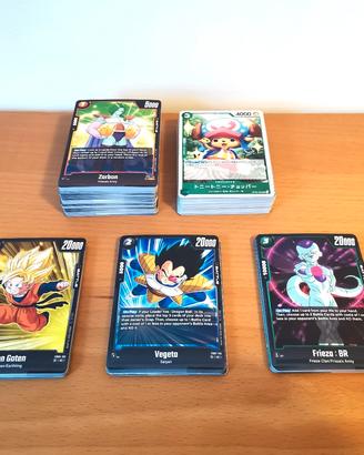 179 Carte Dragon Ball One Piece 