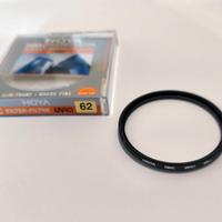 Filtro fotografico UV diametro 62 mm. slim Hoya
