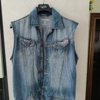 Smanicato Gilet Jeans TRN1961 Taglia S