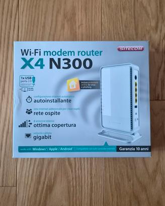 Wi-Fi modem router Sitecom X4 N300