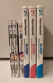 Re:Zero Light Novel vol. 1-3 + manga Box