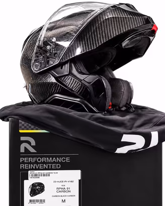 HJC RPHA 91 Carbon  Black taglia S e M