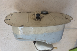 Serbatoio Vespa miscelatore olio barca 125 150 200