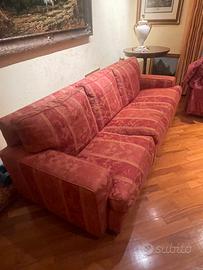 Divani prestigio Masson Roma, piuma d’oca, 210 cm