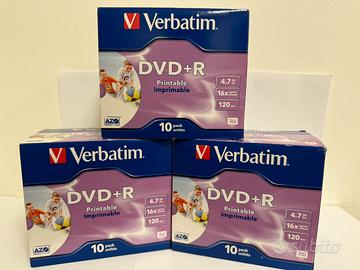 VERBATIM DVD+R ( 30 dischi )