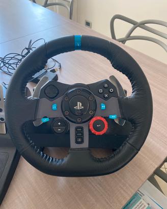 Volante piu oedaliera play station