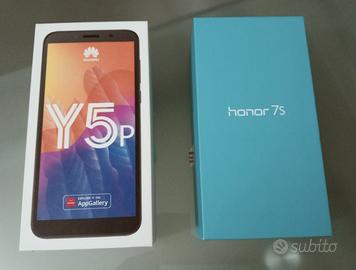 2 Smartphone Huawei y5p e Honor 7s