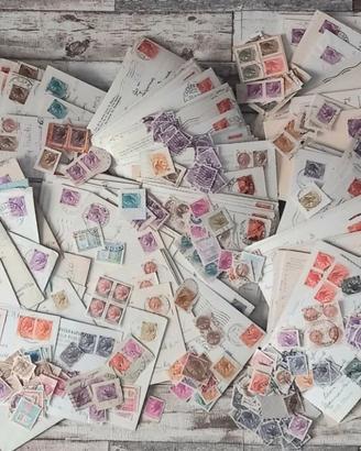 LOTTO OLTRE 1000 FRANCOBOLLI SIRACUSANA ITALIA