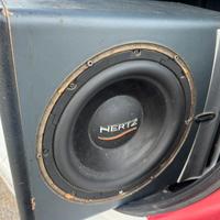 Subwoofert hertz 25 cm