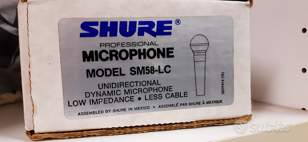Microfono shure