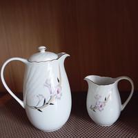 teiera con coperchio e lattieraTognana