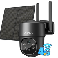 4G Telecamera Solare Esterno con SIM Scheda