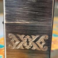 ZIPPO ORIGINAL NUOVO 2005 SILVER ILLUMINATION 2105