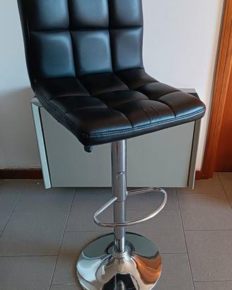 Sgabello cucina/bar nero