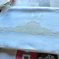 Lenzuolo matrimoniale pizzo Cantù