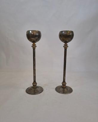2 candelabri vintage