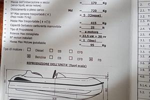 Tender custom Sue Marine 4 tempi Honda