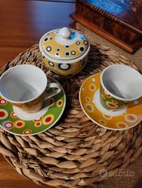 Servizio caffè 2 tazzine + zuccheriera La Griffe