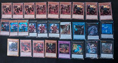 Carte Yu-Gi-Oh core Burning Abyss (28 carte)