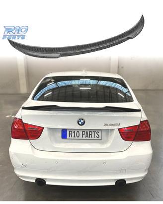 SPOILER ALETTONE BMW E90 LOOK M4 CARBONIO