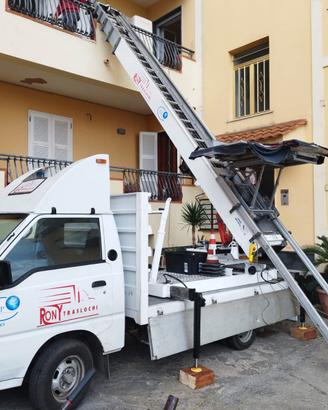 autoscala modello cte  24 metri scarrabile