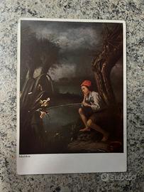 Cartolina viaggiata Godfried Schalcken