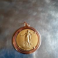 Ciondolo oro giallo 18 kt
