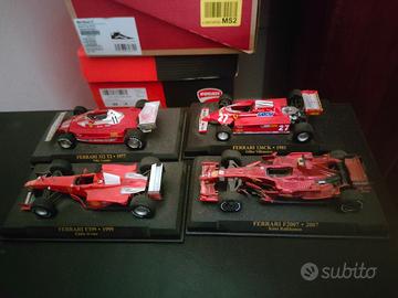 Modellini Scuderia F1 Ferrari 1/43 a 20 euro l'uno