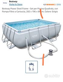 Piscina fuori terra 3x2 con accessori