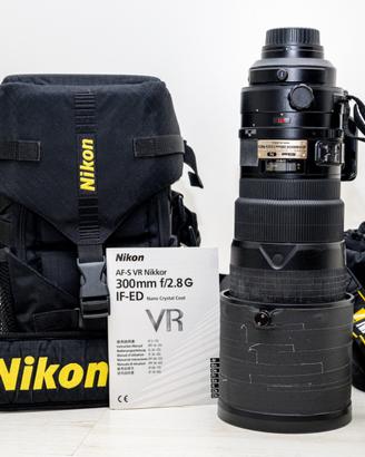 Nikon AF-S 300mm f2.8 G ED VR