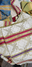 Tagli tessuto arredo jacquard, broccato, damasco