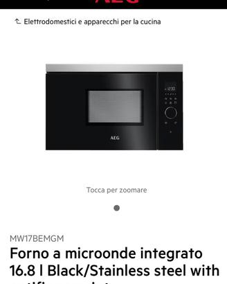 Forno a micronde aeg