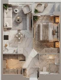 Arredato bilocale a Sesto Calende