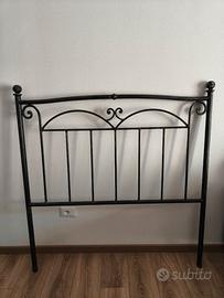 Letto ferro 1 piazza e mezzo + rete 250 €