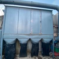 Aspirapolvere industriale a 4 sacchi (falegnameria