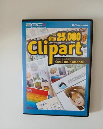Dvd rom Oltre 25.000 clip art