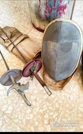 Fioretti maschere scherma antichi