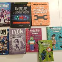 Libri Minecraft Fortnite Among Us Diario Zombie