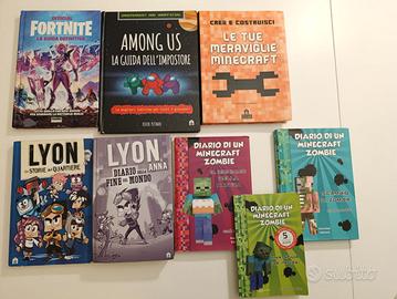 Libri Minecraft Fortnite Among Us Diario Zombie