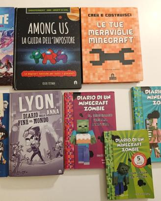 Libri Minecraft Fortnite Among Us Diario Zombie