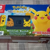 Nintendo Switch edizione limitata Let's Go Pikachu