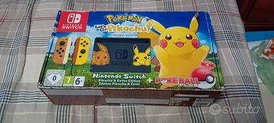 Nintendo Switch edizione limitata Let's Go Pikachu