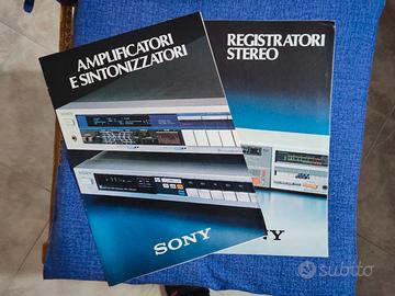 Depliant Sony Hi-Fi  - 1981/82
