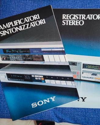 Depliant Sony Hi-Fi  - 1981/82