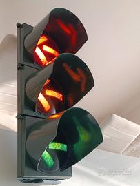 semaforo stradale direzionale originale anni 80