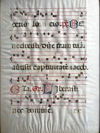 Stampe antichi canti gregoriani