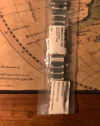 Bracciale acciaio per orologio Mido 22 mm